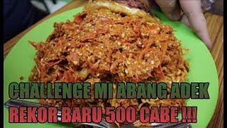 REKOR BARU 500 CABE ABANG ADEK  USUS BUNTU ? - CHALLENGE