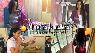 ️MY MORNING ROUTINE mi rutina de mañana en presencialidad‍️*Gaby videos*