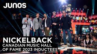 Nickelback inducted into the Canadian Music Hall of Fame  2023 Juno Awards