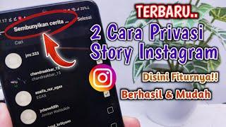 2 Cara Privasi Story Instagram  Privasi Status Instagram