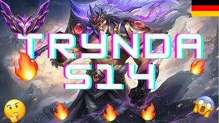  Tryndamere TOPLANE Guide german S14 SPLITPUSH TUTORIAL Master Elo Gameplay Items 2024 TOP DIFF GG