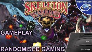 Skeleton Warriors - SEGA Saturn - Intro & Levels 1-3 bosses & bike bonus stage 4K60