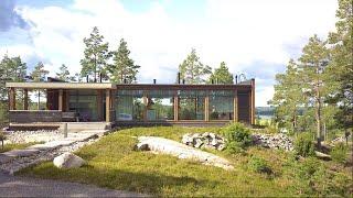 Kontio Glass House -huvila Åminnessa