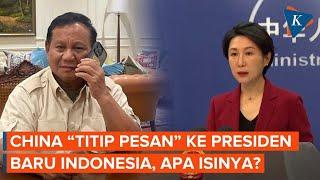 Harapan China jika Prabowo Jadi Presiden Indonesia
