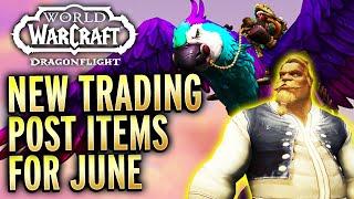 Preview Trading Post Items For June World of Warcraft