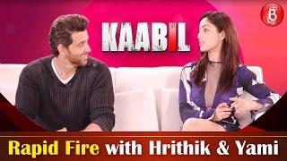 Bubble Rapid Fire - How Well Do The Kaabil Co-Stars Hrithik and Yami Know Each Other?