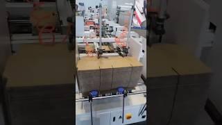 Carton Box Folder Gluer with Pre-folding and Bottom Lock