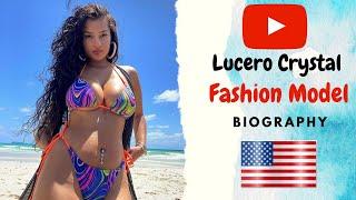 Lucero Crystal  American Curvy Fashion Model & Instagram Star  Wiki Biography