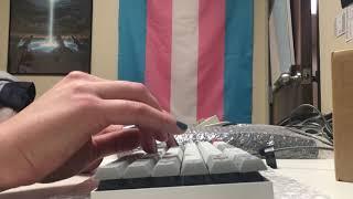 Vortex Race 3 Cherry MX Blue - Typing Demonstration