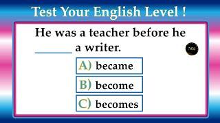 Test Your Grammar  English All Tenses Mixed Quiz  30 Questions  No.1 Quality English