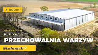 Budowa Przechowalni Warzyw 61x48x115m - Stalmach 4K