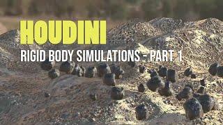 Houdini Rigid Body Simulations - part 1