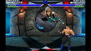 Mortal Kombat 4 - Fujin - Diving Kick