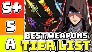 BEST WEAPONS TIER LIST September 2024 - Solo Leveling Arise