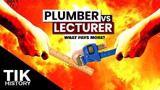 Going to university? Think before you do Plumber vs Lecturer