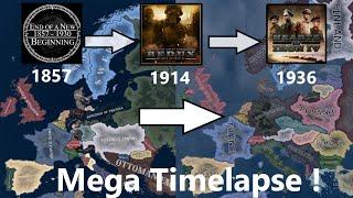 Almost 100 Year Hoi4 Mega Timelapse