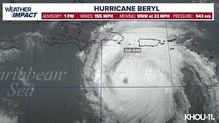 Tracking Hurricane Beryl Projected path models and more