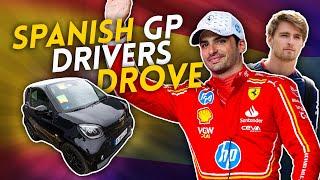What the F1 DRIVERS DROVE to the 2024 SPANISH GP