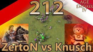 mYi.ZertoN  vs Knusch  - Conquerers Cup - BO5 - Age of Empires 4 - Cast 212 Deutsch4K