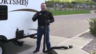 Dumping your RVs Black and Grey RV Water Tanks