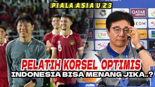 Gak Nyangka  Pelatih Korsel Komentari kekuatan Timnas Indonesia vs Korsel Jelang laga