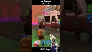 Ice Scream Brawl Multiplayer #shorts