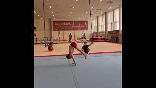 Gymnastics video ll Beautiful floor #Allworldgymnastics #Shorts