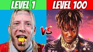 Ranking RAPPERS From Level 1 To Level 100 2021 Worst To Best