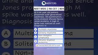 NEET MDS  INI-CET MDS  PSC  BDS - Most Important Questions  #neetmds2025 #mdsprep