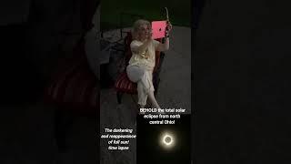 BEHOLD THE TOTAL ECLIPSE 2024 Timelapse from North Central Ohio