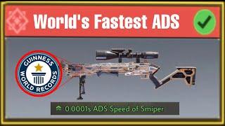 This Gun Has 0.0001s ADS Speed  FASTEST SNIPER 