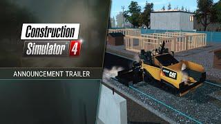 Construction Simulator 4 – Announcement Trailer