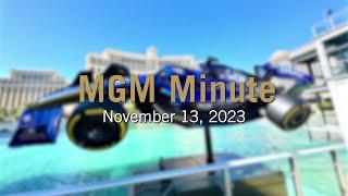 MGM Minute  November 13 2023  MGM Resorts