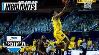 Minnesota at Michigan  Dickinson Dominates with 28 Points  January 6 2021  Highlights