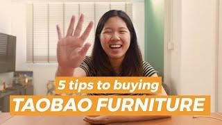 5 SIMPLE things to do before buying TAOBAO furniture