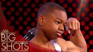 UNSEEN MOMENT Junior Olympic gymnast surprises Steve Harvey with tricks