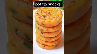 shortcut potato snacks recipe  #food #shorts #trending #recipe #ytshorts #viralvideo #snacks