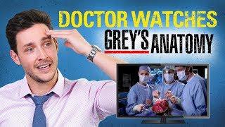 Real Doctor Reacts to GREYS ANATOMY  Medical Drama Review  Doctor Mike