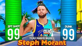 This Steph Morant BUILD is DOMINATING on NBA 2K24