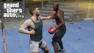 Floyd Mayweather vs Conor McGregor Pelea en GTA 5 - Grand Theft Auto V