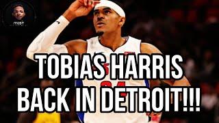 Detroit Pistons & Tobias Harris Agree to 2-Year $52M Deal REPORTEDLY