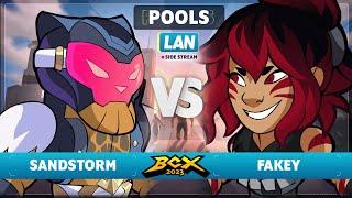 Sandstorm vs Fakey - Pools - Brawlhalla World Championship 2023 - LAN 1v1