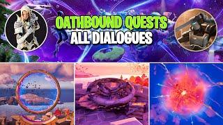 All Oathbound Quests Dialogue in Fortnite Chapter 4 Season 1 Full Storyline