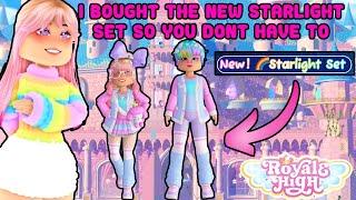 I Bought The NEW STARLIGHT SET So You Dont Have To Royale High Update