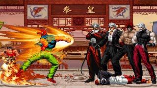 The King of Fighters MUGEN  Nuclear Ralf vs Rugal Bernstein