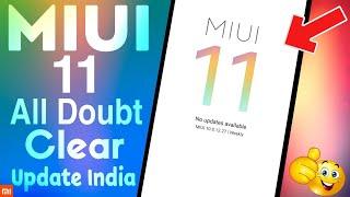 MIUI 11 Global Update Release Date In India  Supported Devices & Features & Update Schedule 