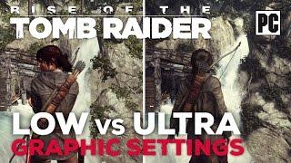 Rise of the Tomb Raider Low vs Ultra Settings Graphics Comparasion PC