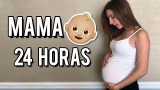 24 HORAS SIENDO MAMÁ EMBARAZADA  Lyna Vlogs