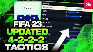 WHY the 4-2-2-2 is the Best Formation in FIFA 23 Best 4222 Custom TacticsInstructions In FIFA 23