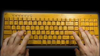 ASMR typing on keyboards that sound utterly heavenly no talking